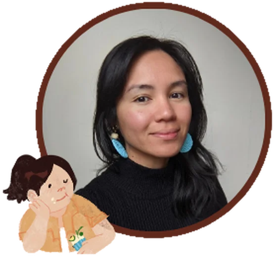 Ida Sabitsana-Corpus, with her illustrated self