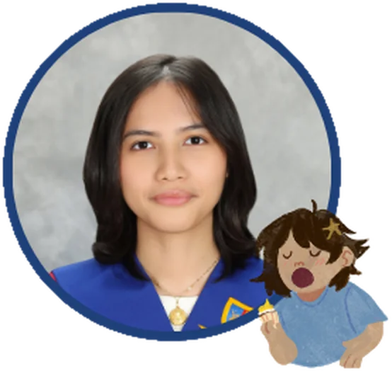 Julia P. Sabitsana, with her illustrated self